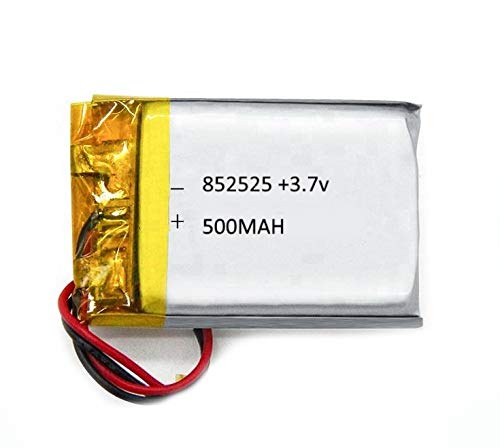 FilAnimal Baterías de polímero de Litio para Collares de adiestramiento para Perros Petrainer, iPets, Aetertek, koolkani, easypet, Trainertech, etc (C- 852525 802525 +3.7V - 545MAH)