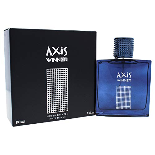 Sos Creations Axis Winner for Men Eau De Toilette Spray, 3.3 Ounce