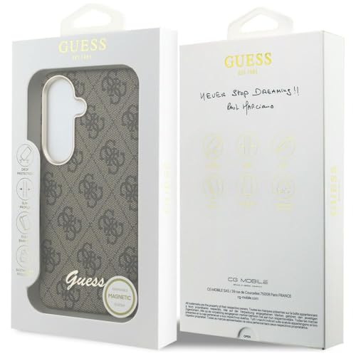 Coque Guess 4G Script MagSafe pour Samsung Galaxy S26 - vue 9