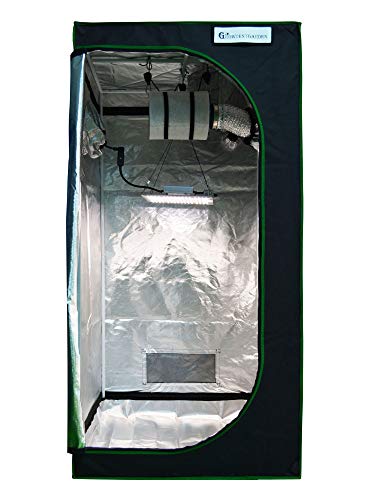 Growtent Garden 36”X36”X72” Grow Tent, Reflective 600D Mylar,Hydroponic Grow Tent With Observation Window And Floor Tray For Indoor Plant Growing 3’X3’ #TOP1