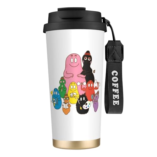 タンブラー バーバパパ グッズ 水筒 コーヒーカップ コンビニカップ ステンレスボトル 保温保冷 ストロー付き 持ち運び 直接ドリップ 大容量 おしゃれ プレゼント
