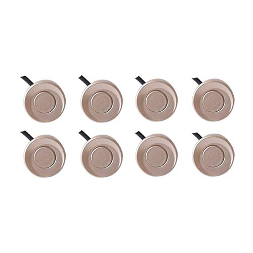 Image of EKYLIN Car Reverse Parking Radar System with 8 Parking Sensors Distance Detection + LED Distance Display + Sound Warning (Champagne Gold Color)