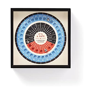It's A Date Perpetual Desk Calendar