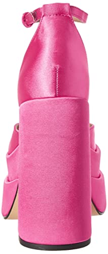 Steve Madden Women's Charlize Pump, Pink Satin, 8.5 #TOP2