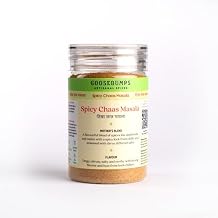 Goosebumps Spicy Chaas Masala | Buttermilk Masala | Ready To Sprinkle | Made With 16 Aromatic Spices| 100% Natural Ingredients | No Artificial Colour & Flavour Added | 120 GMS