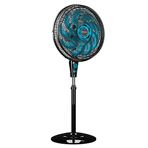 Ventilador de Coluna, Neo Air 15 Air Timer TS+, Preto/Azul, 220v, Mallory