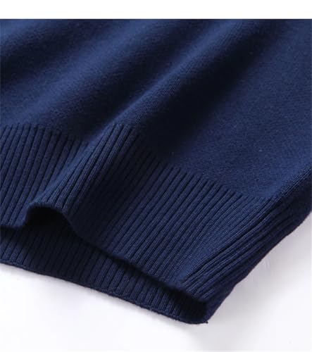 Men’S Crewneck Jumper Long Sleeve Business Casual Winter Warm Knitted Pullovers4