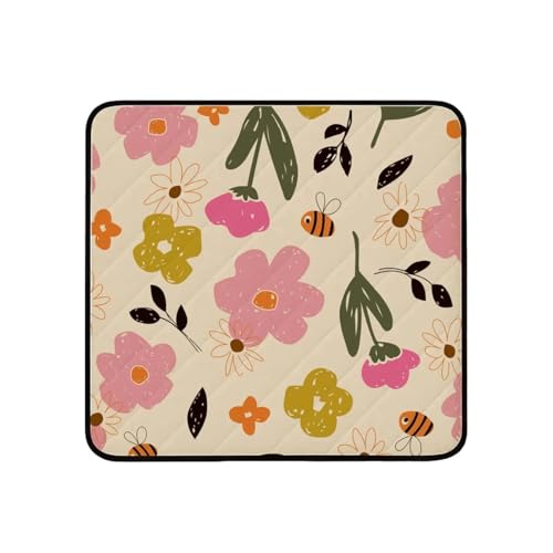 Tapis de camping imperméable et épaissi contre l'humidité du sol