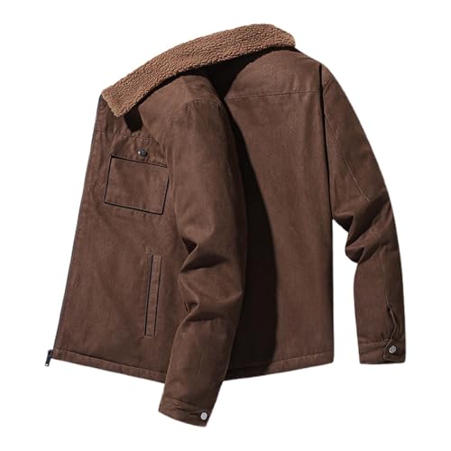 Manteau homme hiver chaud idéal pour le travail en extérieur et le cargo