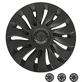Wheel Covers for Tesla Model Y Accessories 2024 19 Inch 4 Pcs Rim Protector Wheel Cover Replacement Compatible with Tesla Y 2024 2023 2022 2021, NOT for Model Y Juniper 2026