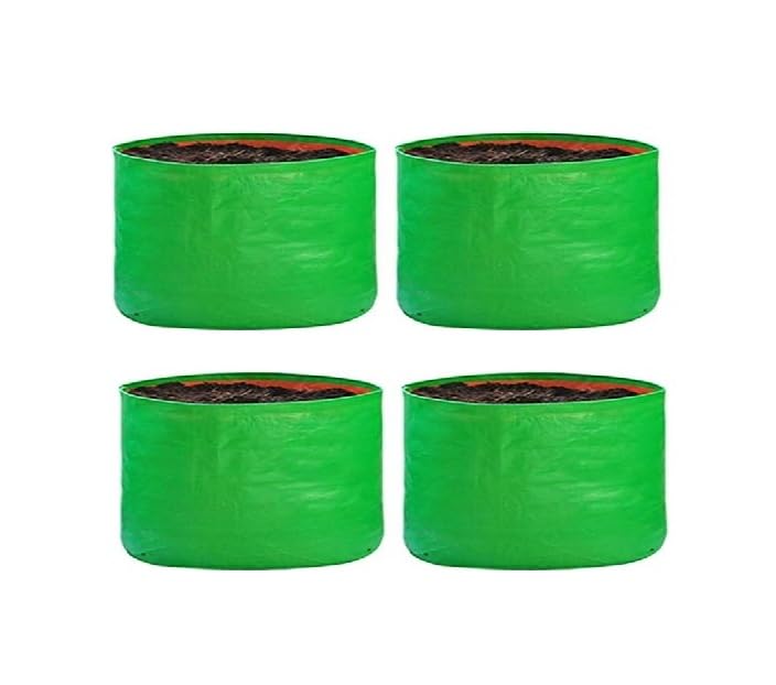 Image of Kingwell Grow Bag 24 X 18 INCH, PACK OF 4 For Terrace Garden Leafy Vegetable Plant Grow Bags Fruits Growing Containers For terrece Gardening (24 X 18 INCH, PACK OF 4)