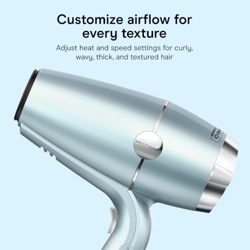 Conair SmoothWrap Ionic Hair Dryer, Diffuser & Concentrator, 1875W, Mint - image 6