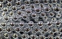 8mm Shiny Silver Metallic Strung Bead Garland on Spools (3 Spools - 72 Feet Total) for Wedding Favors, Crafts, Decorations & More