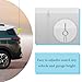 DXNQ 4 PCS Garage Parking Aid Ball, Car Stop Indicator Retracting Ball Sensor Assist with Rope, Garage Parking Guide System Vehicles Parking Assistant Kit, Car Accessories