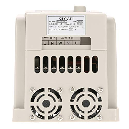 Frequenzumrichter,VFD Frequenzumrichter Universal Einphasen-Motor Inverter Konverter 220V für 3-Phasen-2,2-kW-Wechselstrommotor