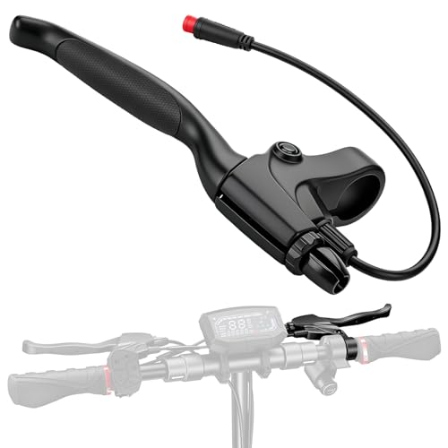 Jerbor Brake Handle Lever for IScooter ix3/ix4/i12/i14, Right Brake Levers, 2 Pin Waterproof Handle Lever Power Off Hand Controller, Accessories for IScooter