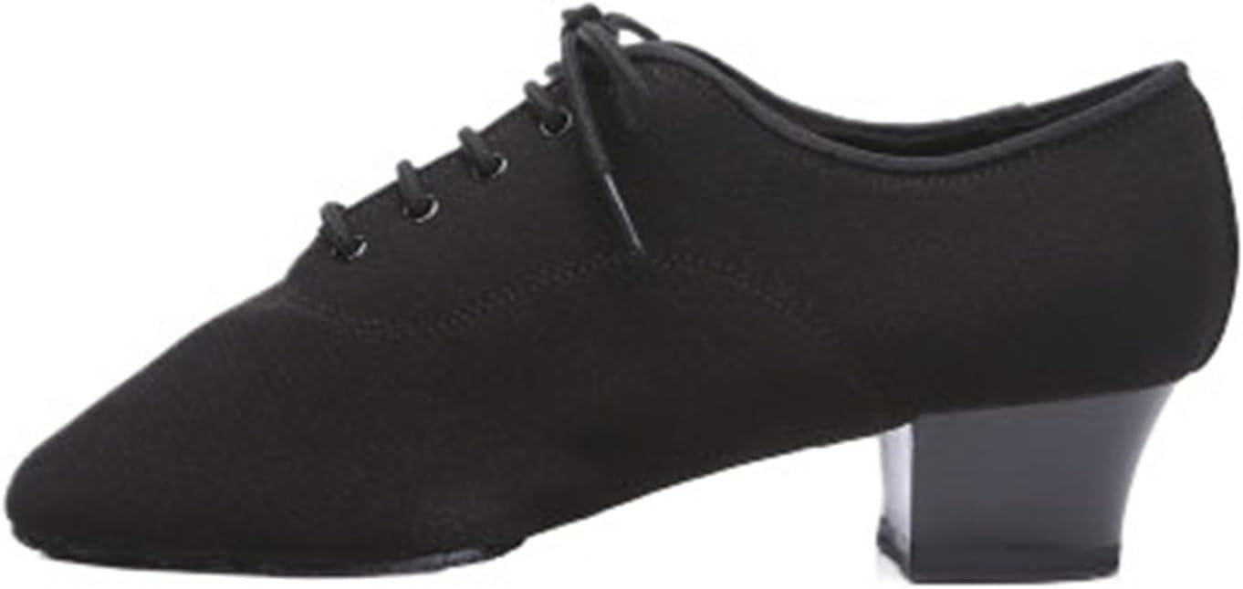 Men Latin Dance Shoes Canvas Split Sole Sneaker Dancesport Shoes Training Shoes