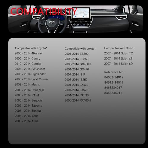 image for Caiwin Cruise Control Switch Assembly Replaces 84632-34011 84632-34017