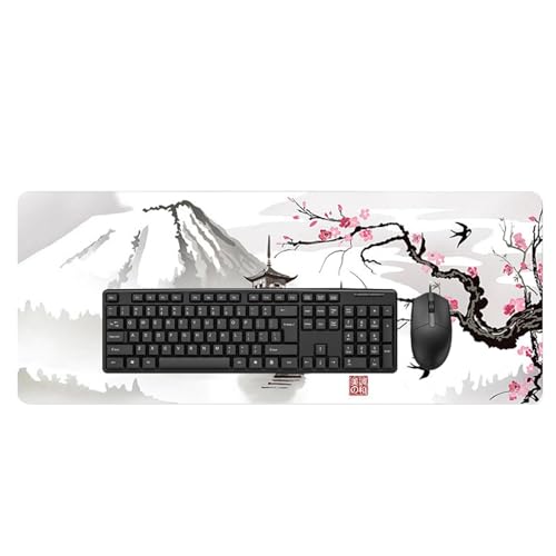 Alfombrilla De Escritorio Para Computadora, Alfombrilla De Escritorio Para Computadora, Alfombrilla Antideslizante De 31.5 X 15.7 Pulgadas, Alfombrilla Para Con Base In, Protector De Mesa