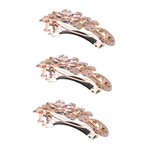 Barrettes en strass anti-glisse pour fixer vos cheveux fins