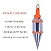 Plumb Bobs Magnetic - 15 oz(425g) Plumb Rite With 14.5 ft(4.5m) String,Sharpener,2 Pencils,Carrying Case,Line Reel Used in Construction Can Automatically Stretch the Line,Quickly Stabilize the Plumbob