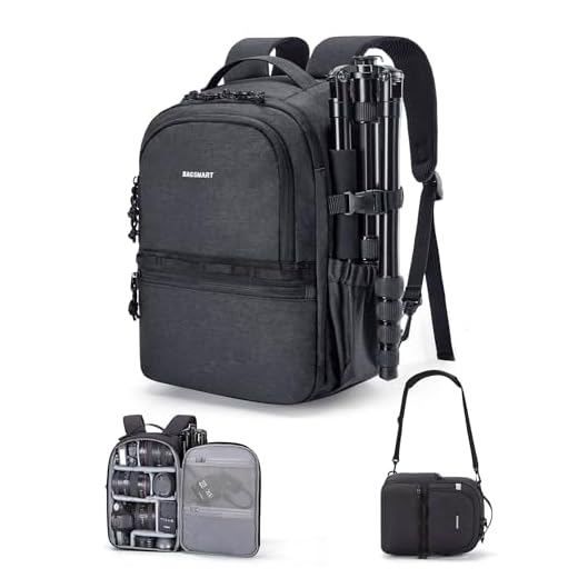 BAGSMART Versatile Camera Backpack
