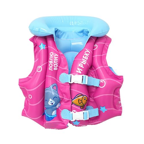 Neopren Schwimmweste fü r Kinder und Babys, ideale Schwimmhilfe für Jungen und Mädchen Baby schwimmweste Hot Rosa 1-2 Jahre