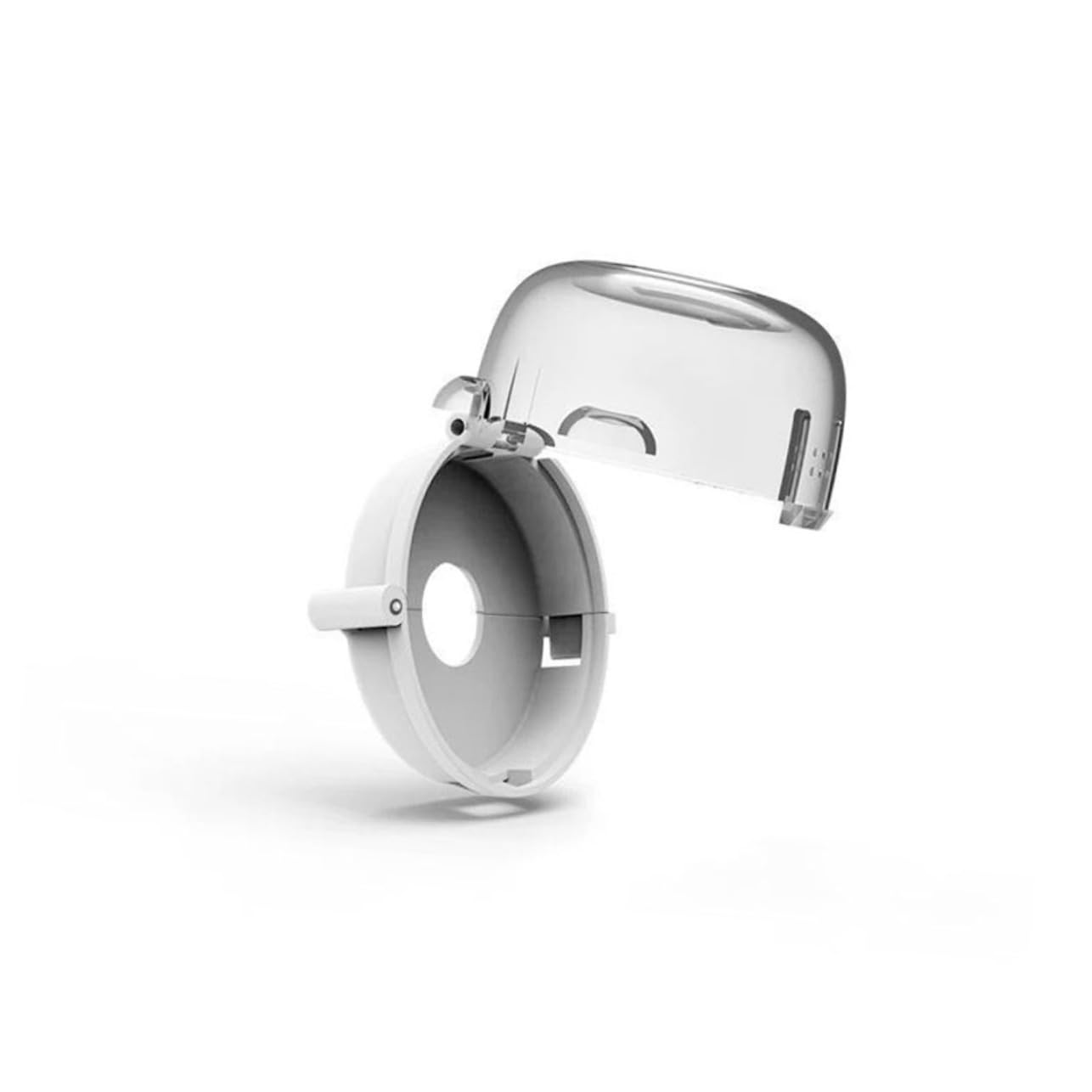 ibasenice 5pcs Gas Protective Cap Stove Top Covers for Gas Burners Safety Protection Cover Stove Guard Heat Resistant Material Easy Installation