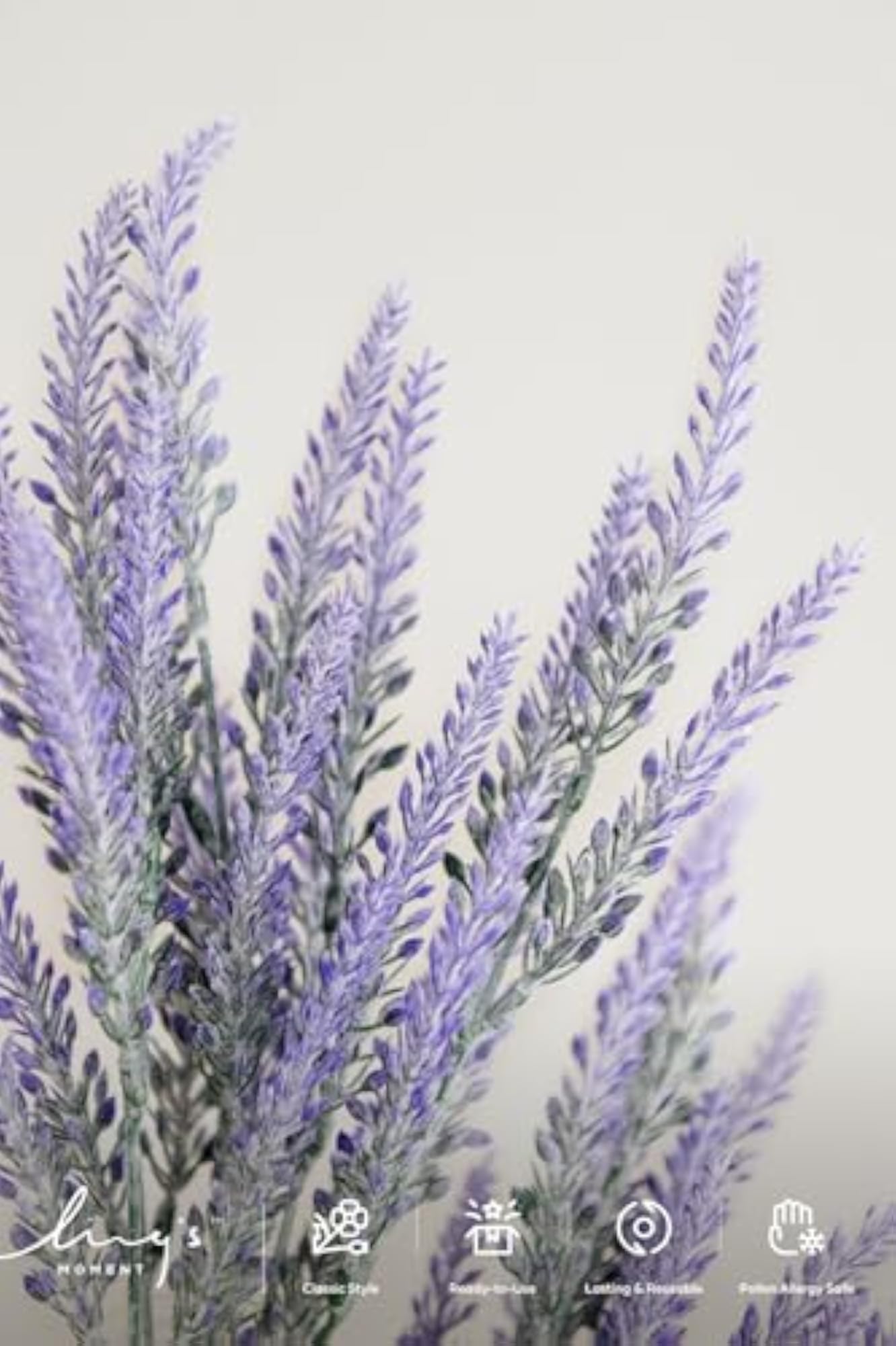 Artificial Greenery Lilac Lavender
