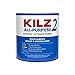 KILZ 2 Multi-Surface Stain Blocking Interior/Exterior Latex Primer/Sealer, White, 1 quart