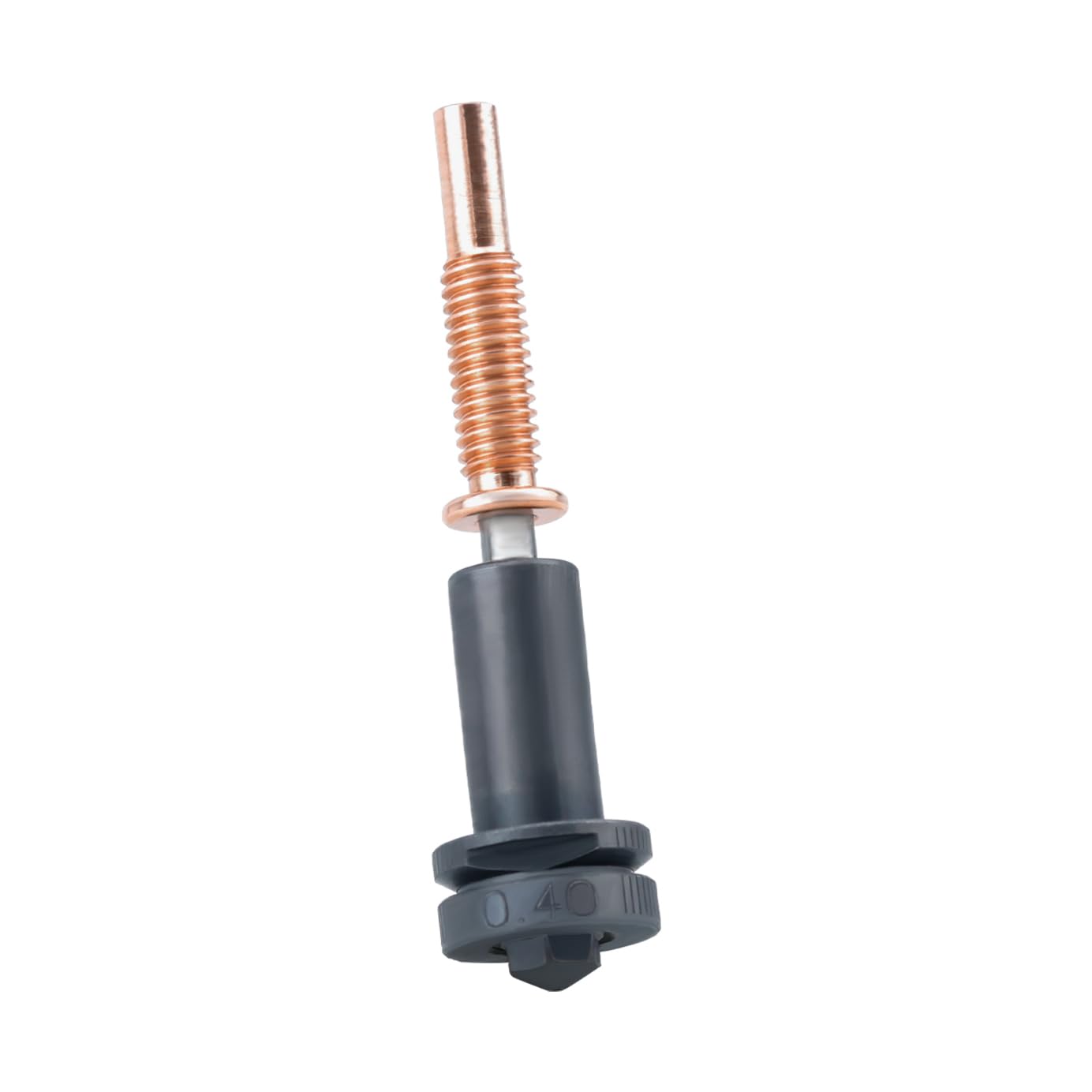 Actualización de impresora 3D intercambiable Trimetal High Flow boquillas 0.4. Acero endurecido, cobre, titanio TC4 compatible con RapidChange REVO Hotends y extrusoras (0,4 mm)