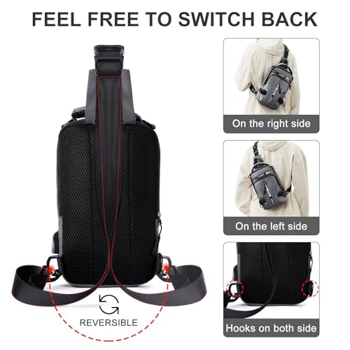 Seafew SLING BACKPACK Small Sling Chest Bag Daypack Crossbody Backpack thumb #2