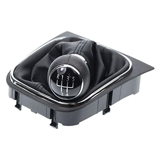 L&P Car Design GmbH 256-2 Funda para Palanca de Cambio con Pomo y Marco