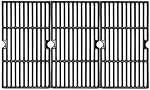 Utheer 16 7/8" x 27 15/16" Cast Iron Grill Cooking Grate for Charbroil 463420508, 463420509, 463420511, 463436213, 463440109 Gas Grills Grates Replacement Parts for Master Chef, Backyard, 3 Pack