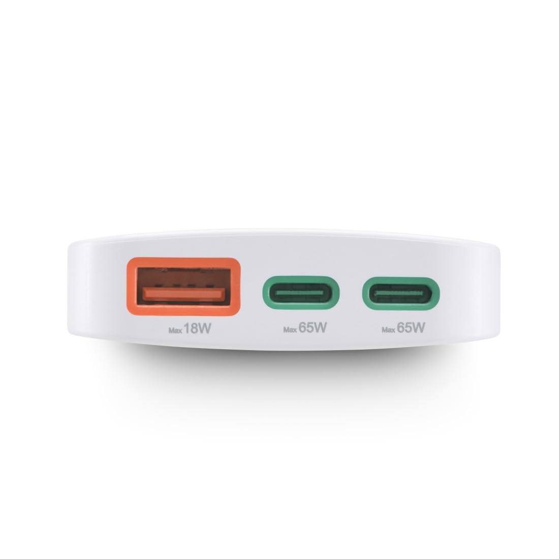 Hama - Cargador rápido USB-C de 65 W GAN de 3 Puertos (Corriente eléctrica, 2 x USB-C 65 W, 1 x USB-A 18 W, Mini Cargador PD Ultra Plano, Compacto y Plegable, Qualcomm Quick Charge, para PC