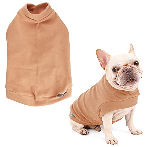 Oslueidy Haustier Pullover Weicher Hunde Pullover, Hundemäntel Plüsch Winter Hündchen Kätzchen Weste Kleiner Hund Jacke Warme Kleidung für Welpen Chihuahua Teddy Haarlose Katzen Bulldogs Kleines Tier Cover