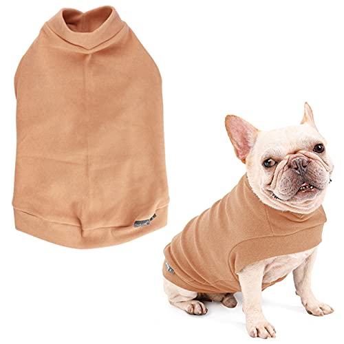 Oslueidy Suéter para Mascotas Jersey Suave para Perros,Felpa para Perros Chaleco Winter Doggie Kittens Ropa De Abrigo por Cachorro Chihuahua Osito de Peluche Gatos sin Pelo Bulldogs Pequeña Animal