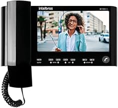 Unidade Interna Vídeo Porteiro Intelbras IV 7000 HS Preto