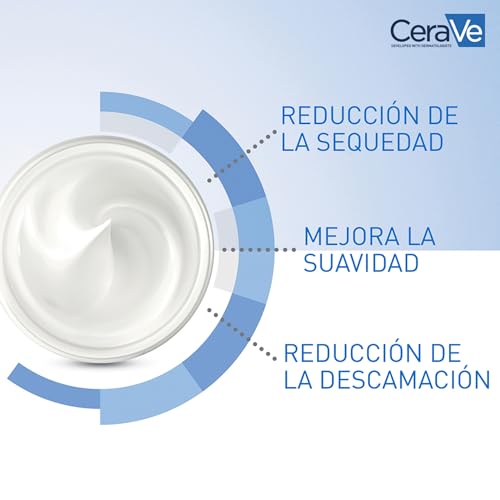 Miniatura 3 de CeraVe Crema Hidratante para Rostro y Cuerpo, Idónea para Piel Seca a Muy Seca, Hidrata y Restaura la Barrera de la Piel, Enriquecida Con Ceramidas Esenciales y Ácido Hialurónico