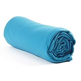 ESTEXO Tagesdecke Polar Fleece 2 Größen / 10 Farben wählbar -Polar Fleecedecke Microfaserdecke Kuscheldecke, Fleece XL, XXL, 130x170, 220x240 (220 x 240 cm/XXL, Aqua)