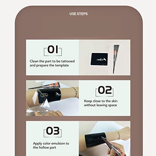 12Pcs Temporary Tattoo Paste Cone, 25G Black Quick Coloring Waterproof Tattoo Ink For Women Men Fake Tattoos Body Art Painting Drawing #TOP3