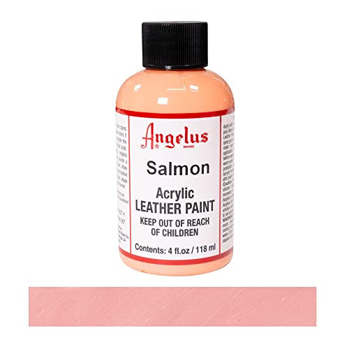 Angelus Acrylic Leather Paint Salmon 4Oz #TOP1