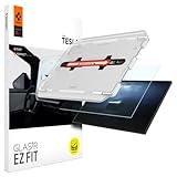 Spigen Tempered Glass Screen Protector [Glas.tR EZ FIT] Designed for Tesla Cybertruck (2024/2025/2026) 18.5 inch Dashboard Touchscreen - Matte/Anti Glare/Anti Finger
