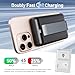 iWALK Qi2 Certified 15W Magnetic Wireless Power Bank, 10000mAh Portable Charger with Adjustable Stand & LED Display, Fast Charging for iPhone 16/15/14/13/12 Pro/Pro Max/Plus/Mini