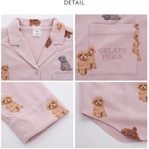 Amazon | ジェラートピケ gelato pique レディース トイプードル柄  