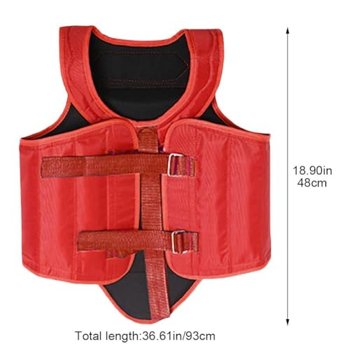 Protecteur de poitrine de karaté avec sangle réglable pour sparring - 7