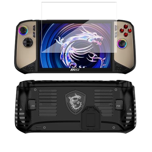 For MSI Claw 8 AI+ A2VM �P�[�X �ی�J�o�[�ySHANCHI�z(�ی�t�B����1��) �ϏՌ��� �ʋC���E�U�M�����ǂ� TPU ���m�Ȍ��̈ʒu �w��h�~ �z�R������Ȃ� ���ɗD�������G �y��[�u���b�N]
