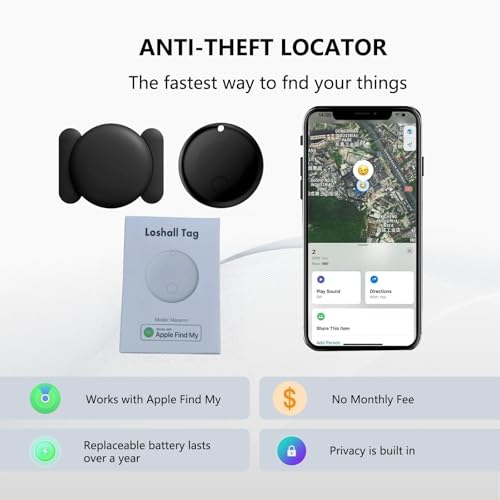 Image of GPS Tracker for Vehicles,Magnetic Waterproof Car Tracker, No Monthly fees, Mini Portable GPS Tracker for Cars, Trucks, Motorcycle, Anti-Theft（iOS Only）