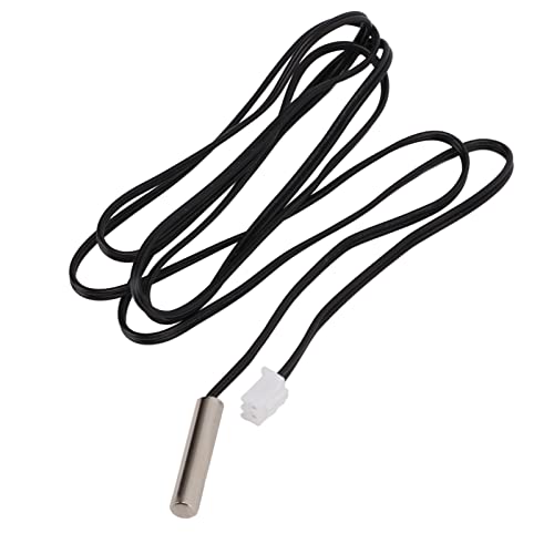 LUCKDANO Termistor de Sonda Térmica con Sensor de Temperatura Termopar 3950 con Diseño de Acero Inoxidable para Medición Industrial -30 ℃ ~ 105 ℃ (20 centímetros)
