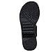 Skechers Women's CALI DAY, Woven Stretch Double Band Sling Back, Black/Black, 7M